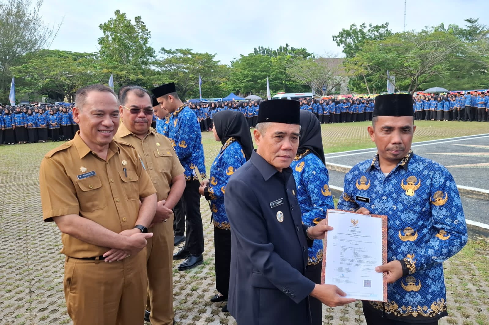 2249 Tenaga PPPK Paruh Waktu di  Ogan Ilir Dilantik.
