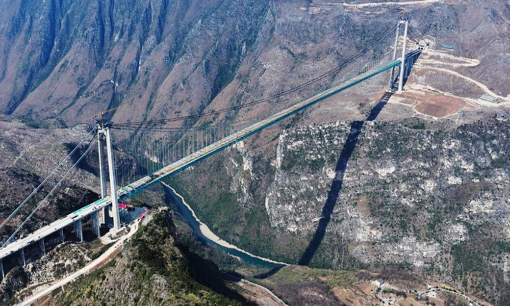 China Punya Jembatan Tertinggi di Dunia, Catat Ketinggiannya