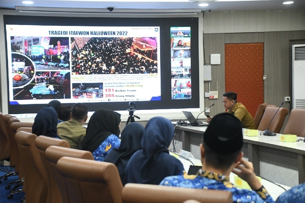 Kasrem 044/Gapo Ikuti Rakornas, Bahas Persiapan Nataru Tahun 2025 - 2026