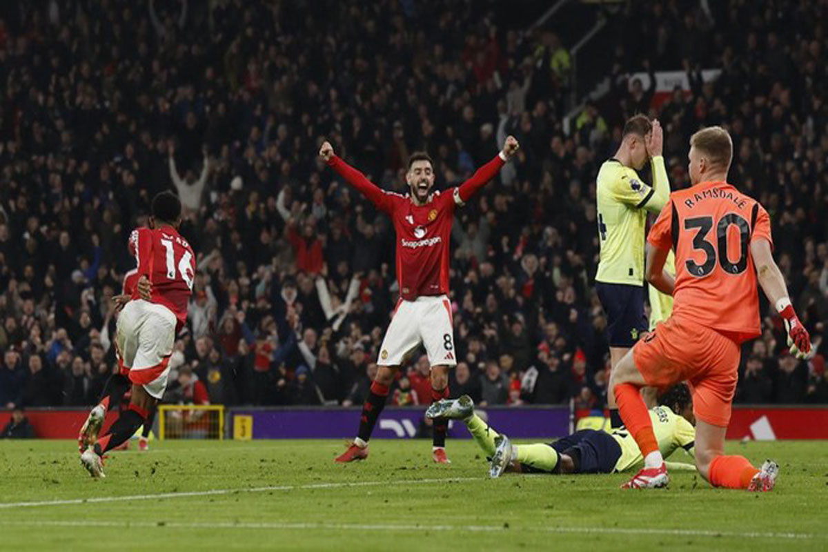 Puasa Kemenangan MU Berakhir, Amad Diallo Borong 3 Gol Menjamu Southampton