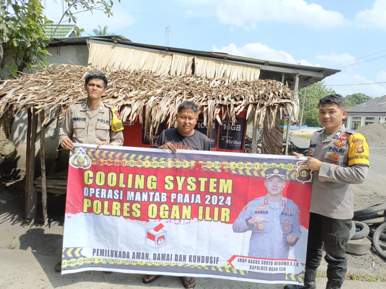 Polsek Rantau Alai Gelar Patroli  dan Cooling System, Pastikan Kamtibmas Aman Jelang Pilkada