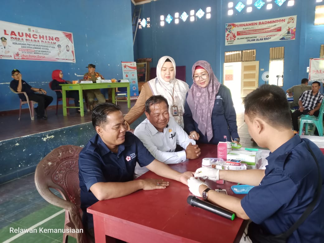 Kabupaten Muratara Lunching Program Desa Siaga Darah