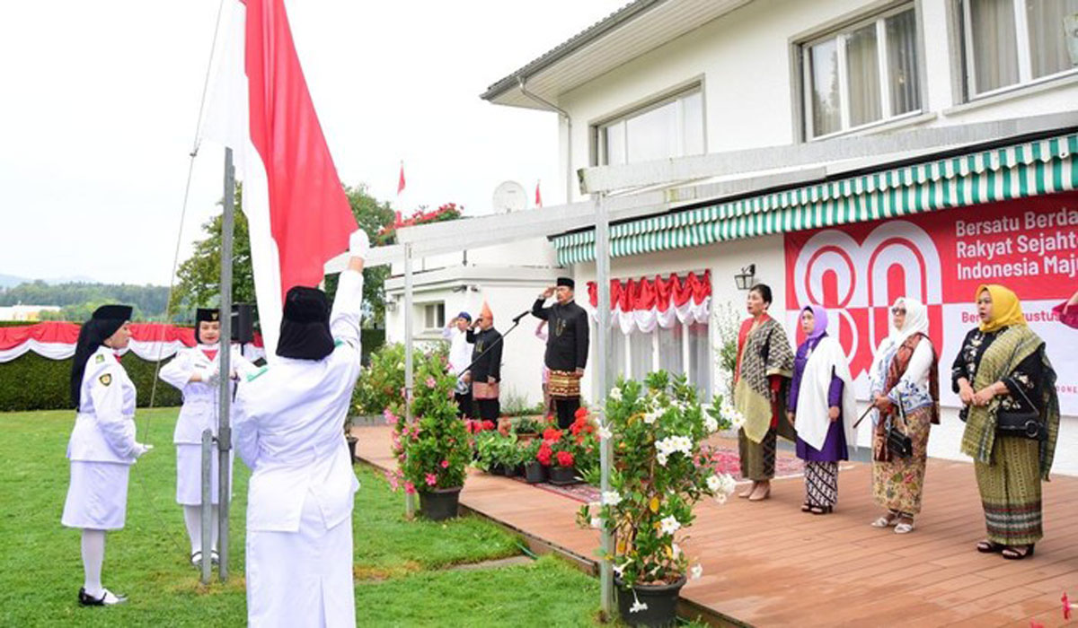 KBRI Swiss Gelar Peringatan HUT Kemerdekaan RI ke-80, Bertabur Kegiatan 