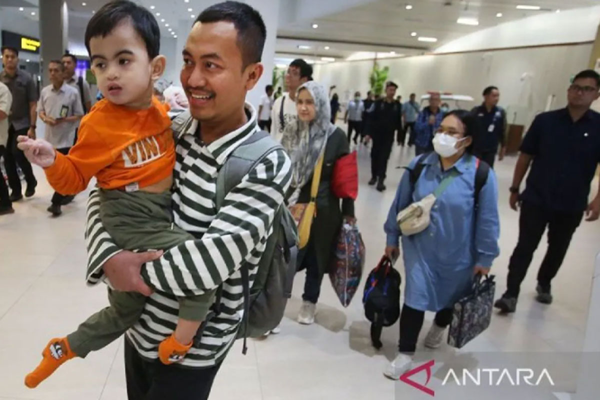 60 WNI Iran Tiba di Tanah Air, 37 Menyusul
