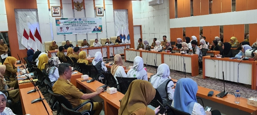 Perpustakaan Ogan Ilir Gelar  Bimtek Penulisan Berbasis Konten Budaya Lokal