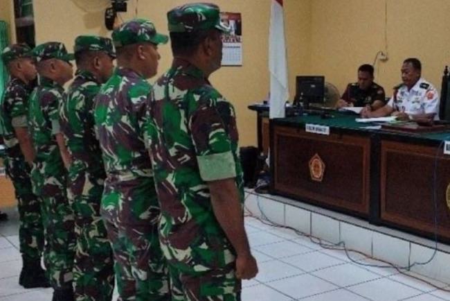 Kapten Dominggus Dikabarkan Meninggal Dunia, Satu dari 6 Anggota TNI yang Disidang Kasus Mutilasi di Timika