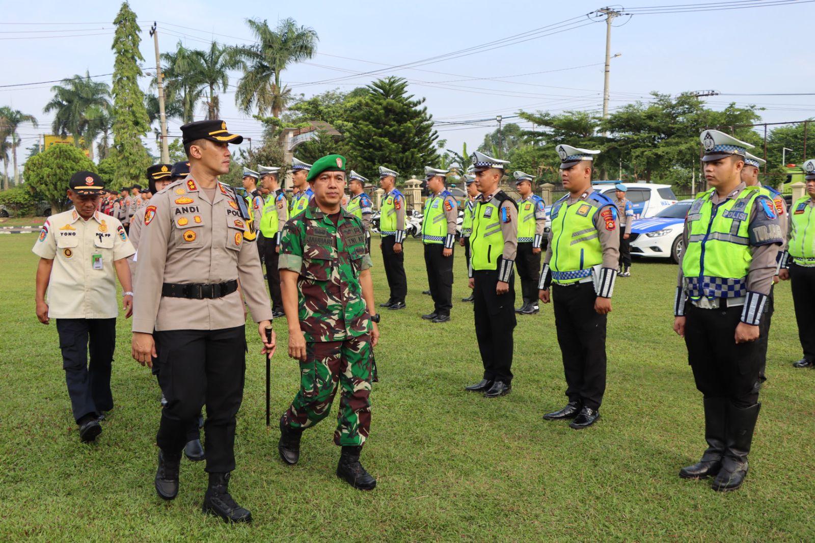 45 Personil Polres Ogan Ilir Menggelar Operasi Keselamatan Musi 2023 Selama 14 Hari