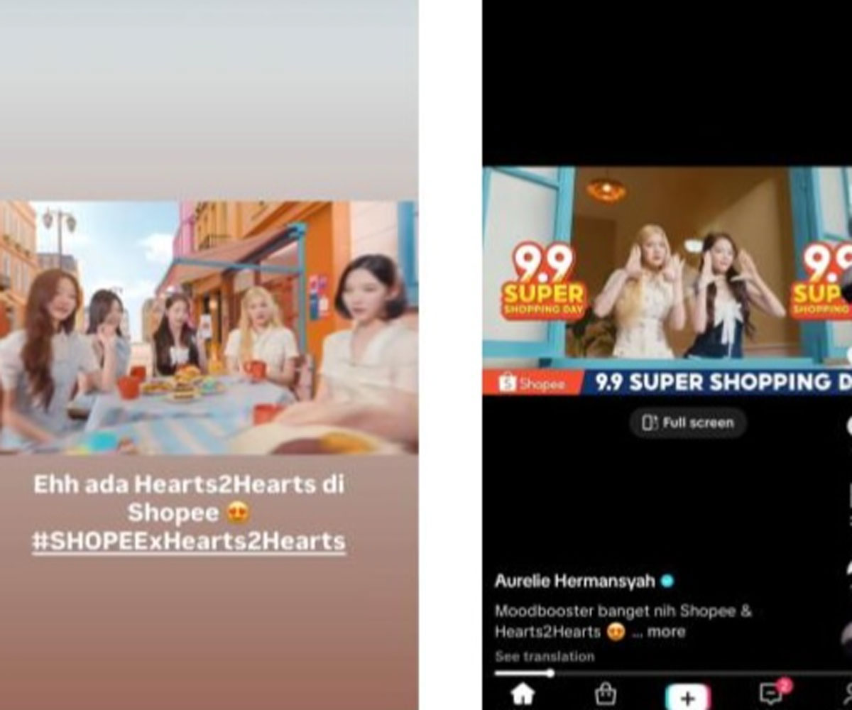 Raffi Ahmad Hingga Aurel Hermansyah Ikut Membagikan Keseruan Iklan Shopee 9.9 Super Shopping Day Bersama Heart