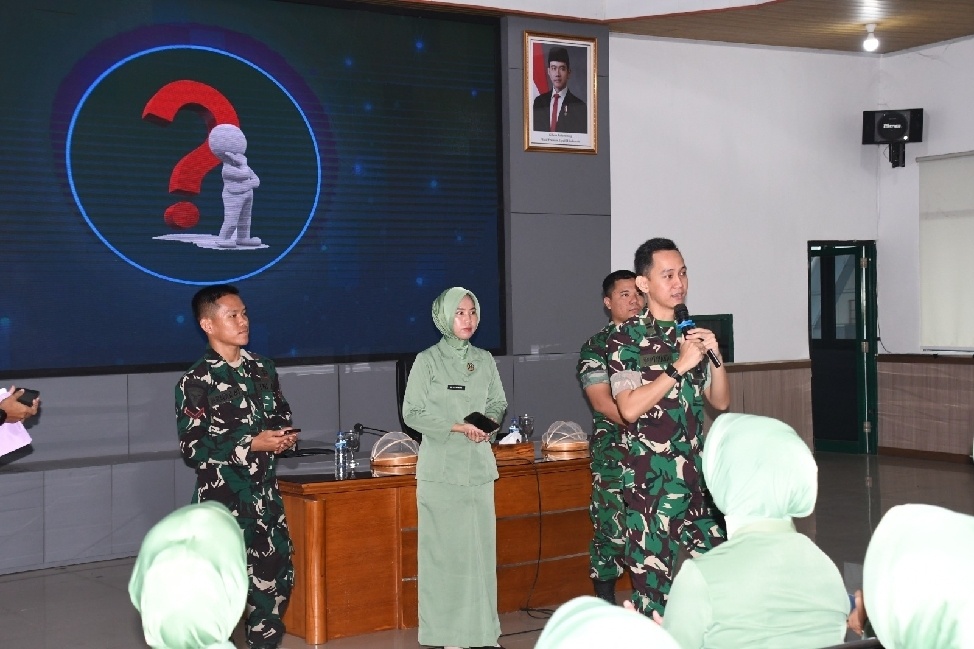 Korem 044/Gapo Gaungkan Kampanye Informasi, Bijak Ber-Medsos Lawan Hoaks