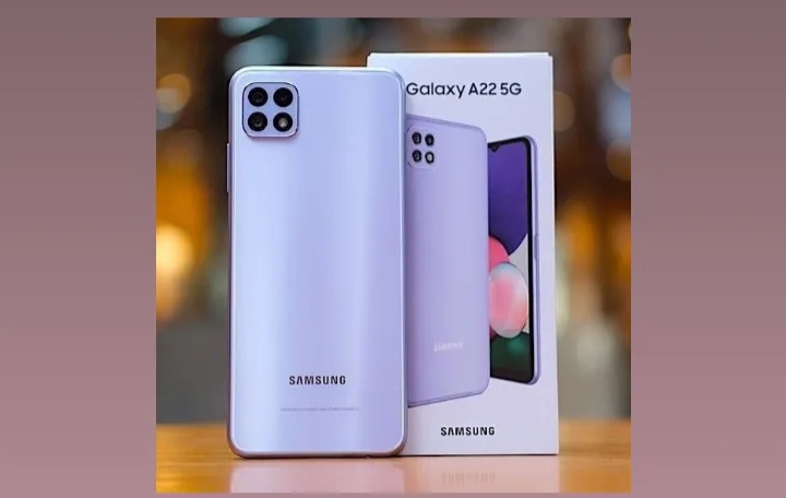 Samsung Galaxy A22 : Disupport Layar Super AMOLED Dibalut Resolusi HD Plus