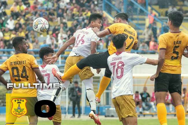 Sriwijaya FC Gagal Petik Poin Penuh, Skor Kacamata Kontra PSDS Deli Serdang 