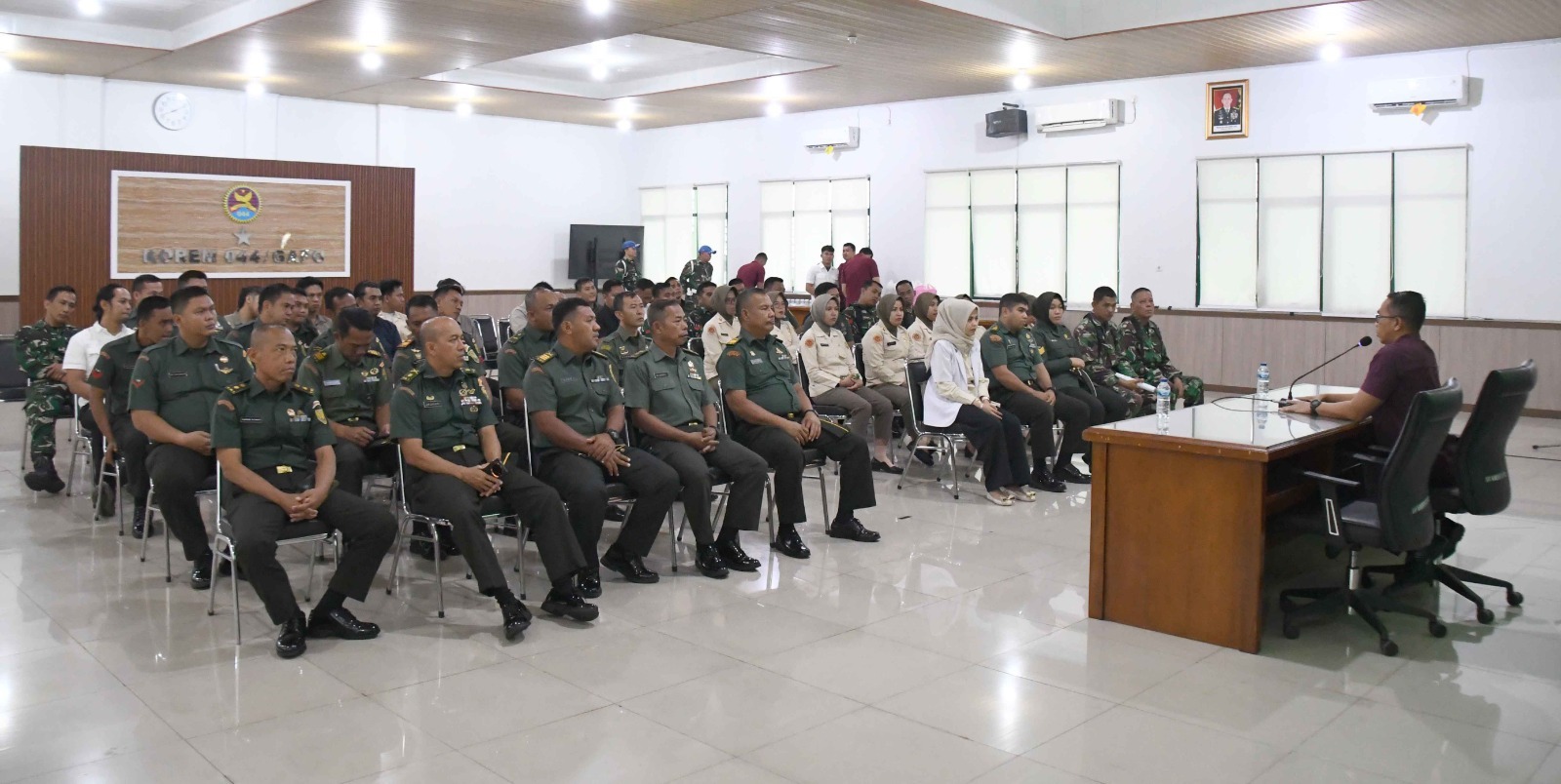 Korem 044/Gapo Gelar Kegiatan P4GN Semester II