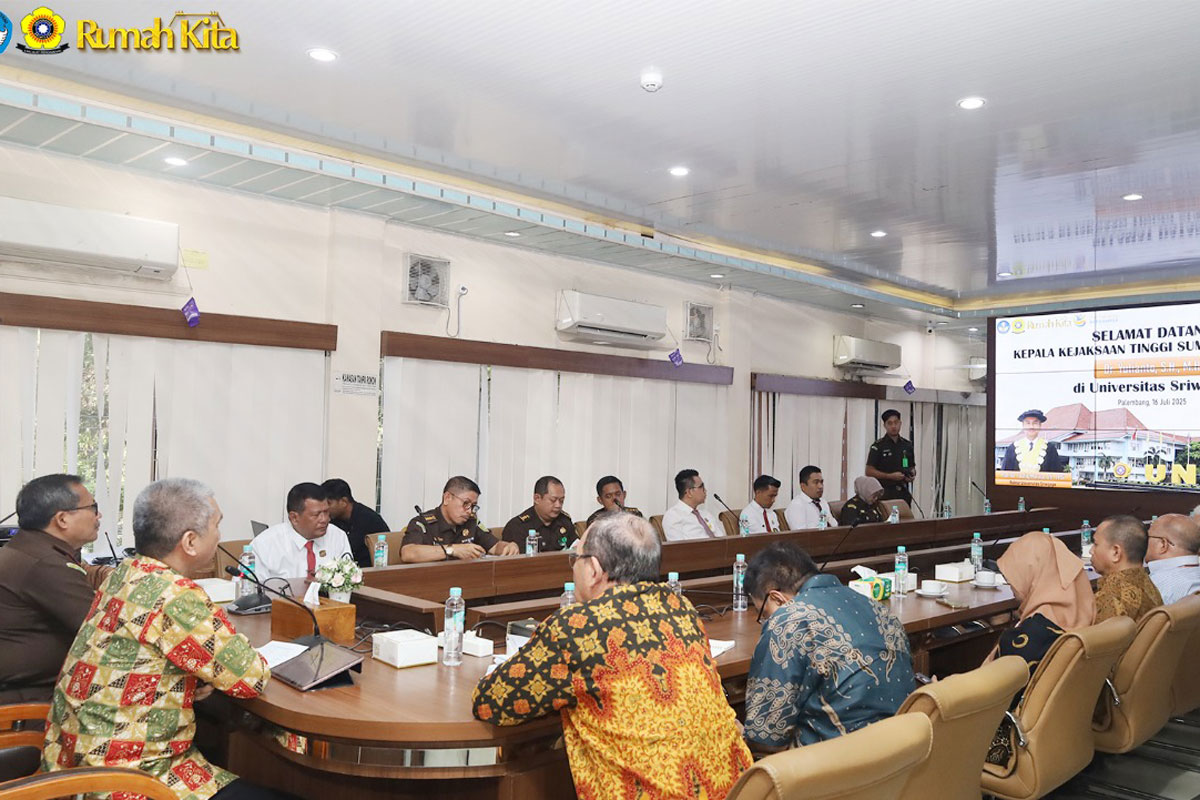 Unsri-Kejati Sumsel Perpanjang Kerja Sama Penanganan Masalah Bidang Hukum Datun