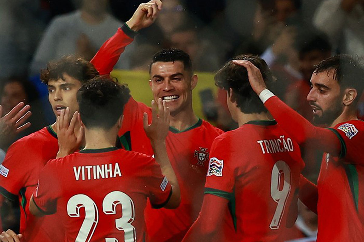 Hasil Liga UEFA Nations League - Portugal Bantai Polandia 5-1