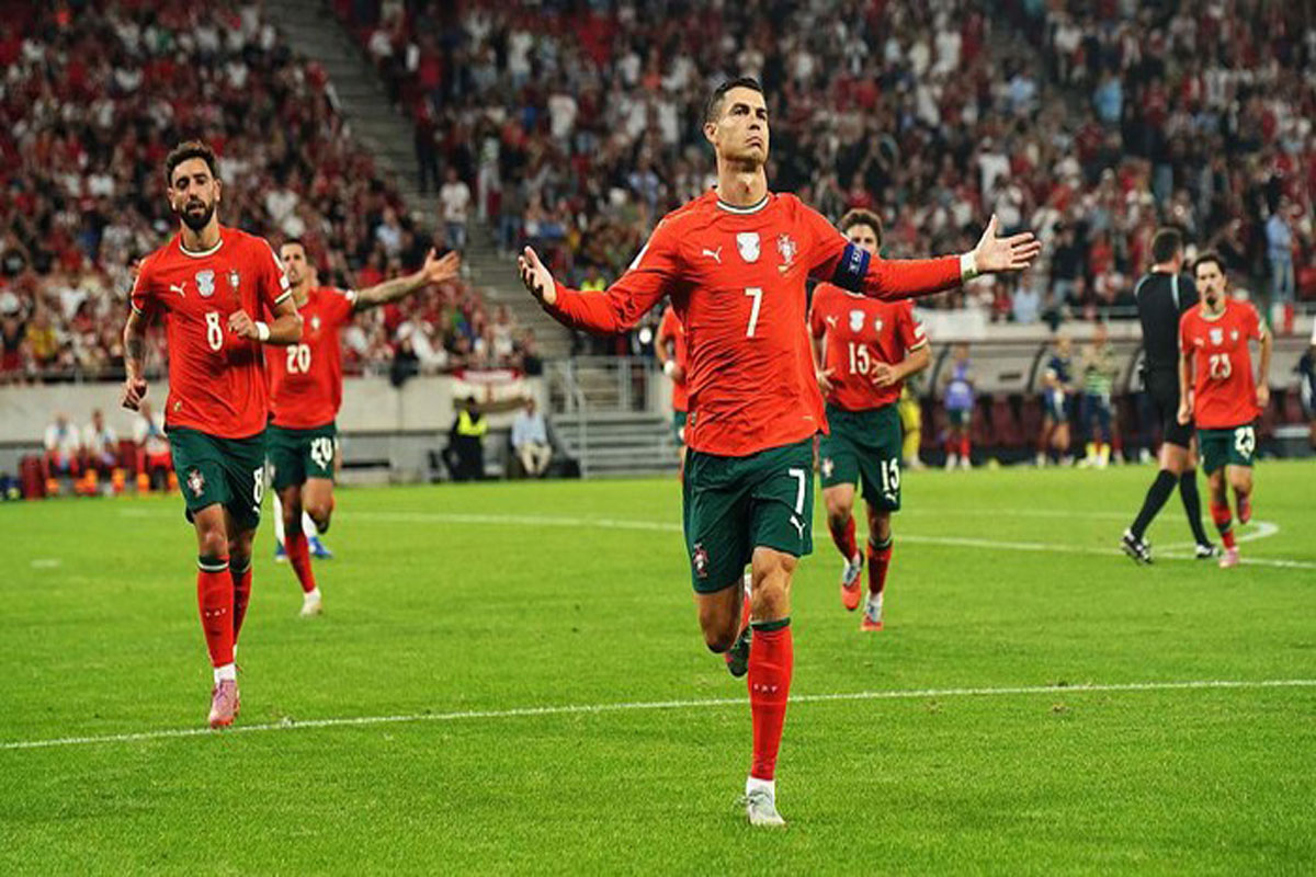 Portugal Tumbangkan Hungaria di Kandang, Ronaldo Sumbang Gol