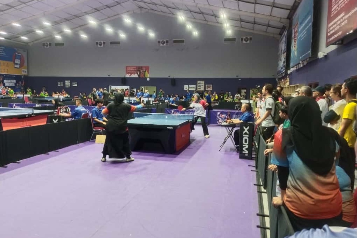 Tenis Meja Pornas Korpri 2025 - Panitia Pertandingkan Nomor Beregu Putra Umum dan Eksekutif