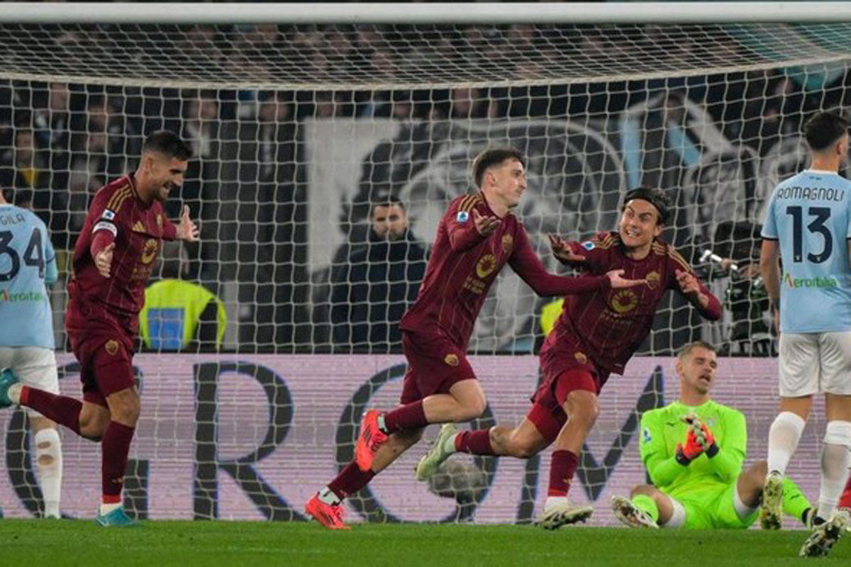 Derbi Panas Serie A 2024-2025, Roma Atasi Lazio 2-0