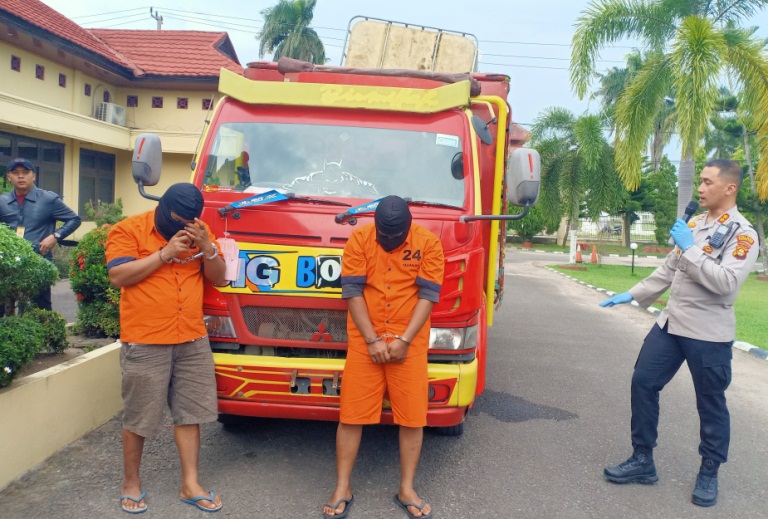 Illegal Driling Masih Marak, Dua Pelaku Diamankan Petugas Polres Ogan Ilir     