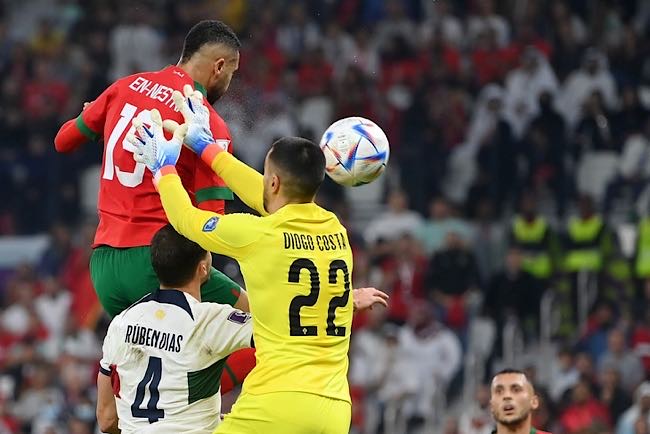 Babak Pertama, Maroko Unggul 1-0 Atas Portugal, Kiper Blunder Youssef En-Nesyri Cetak Gol 