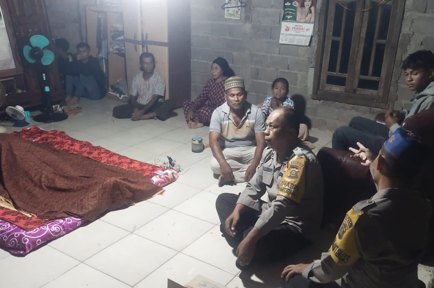 Sebelum  Gantung Diri, Suruh Adiknya  Keluar, Terjadi  di Desa Ulak Kembahang Ogan Ilir