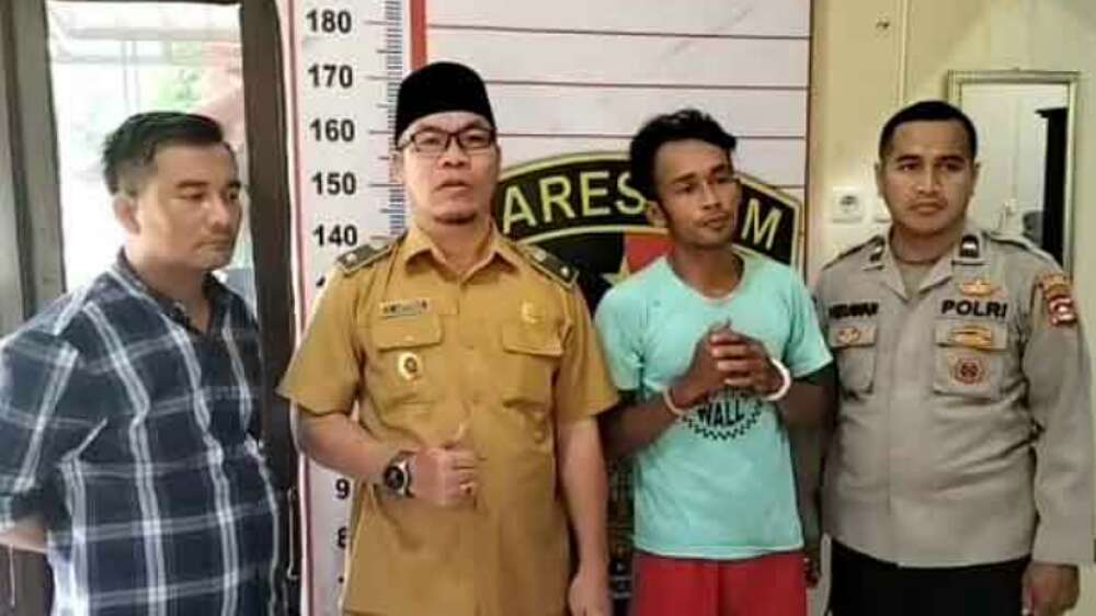 Kades Tanjung Kerang Muba Laporkan Warganya yang Jadi Pengedar Narkoba, Polisi Gerak Cepat Langsung Ditangkap 