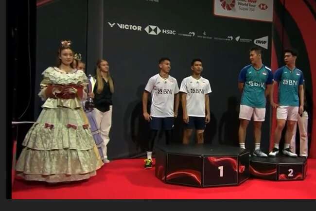 Bikin Blunder, MC Denmark Open Sebut 2 Ganda Putra Indonesia, Juara dan Runner Up Disebut dari Malaysia