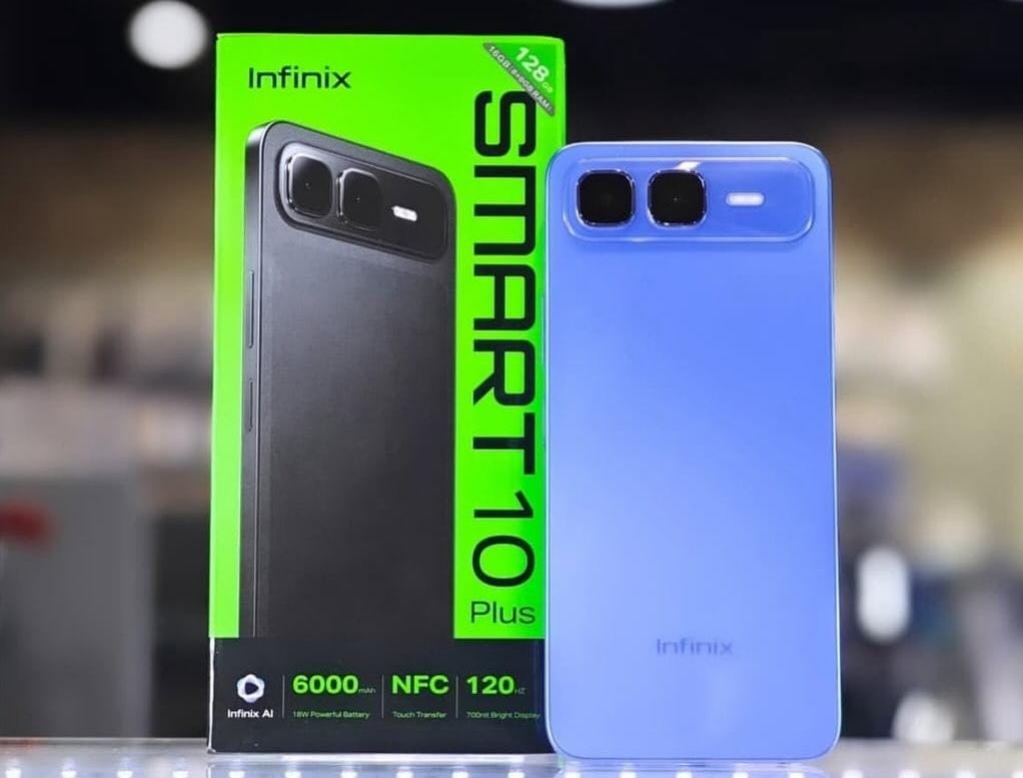 Infinix Smart 10 : Dibekali Perlindungan Sertifikasi IP64 Dibalut Fitur Dynamic Bar
