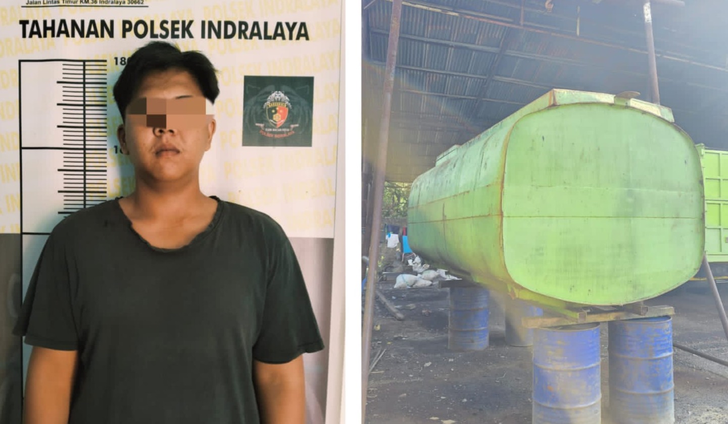 Tim Tekab Polsek Indralaya Ringkus Pencurian Tangki Senilai Rp 40 Juta