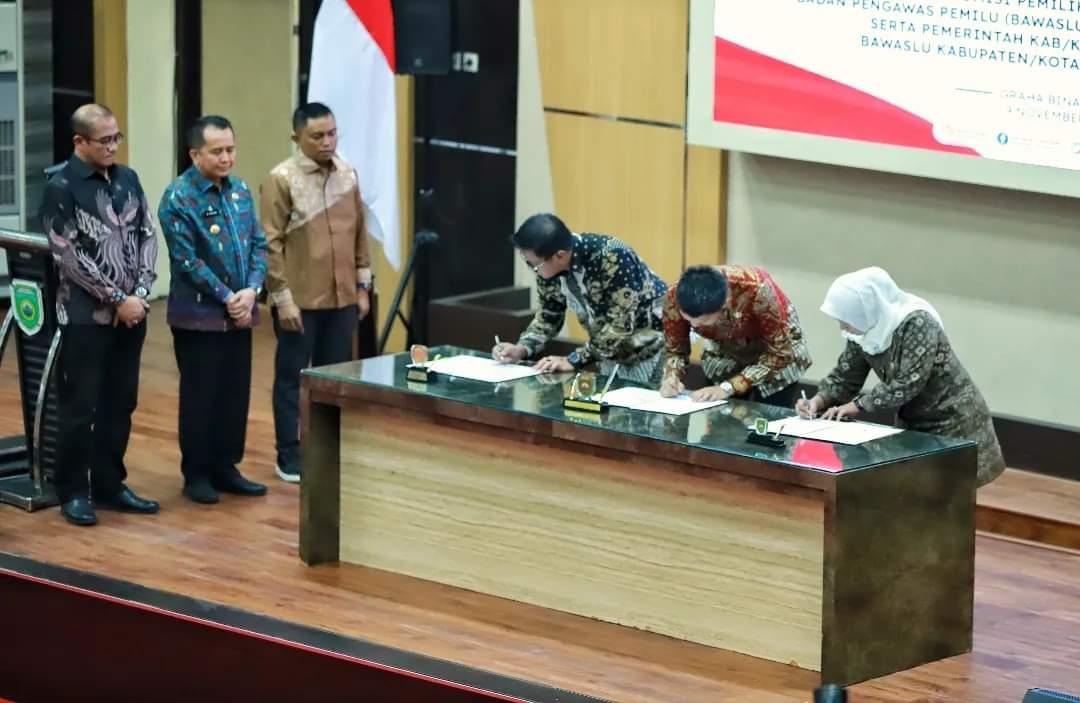 Ada Apa Kepala Daerah Kumpul di Auditorium Graha Bina Praja Sumsel ?