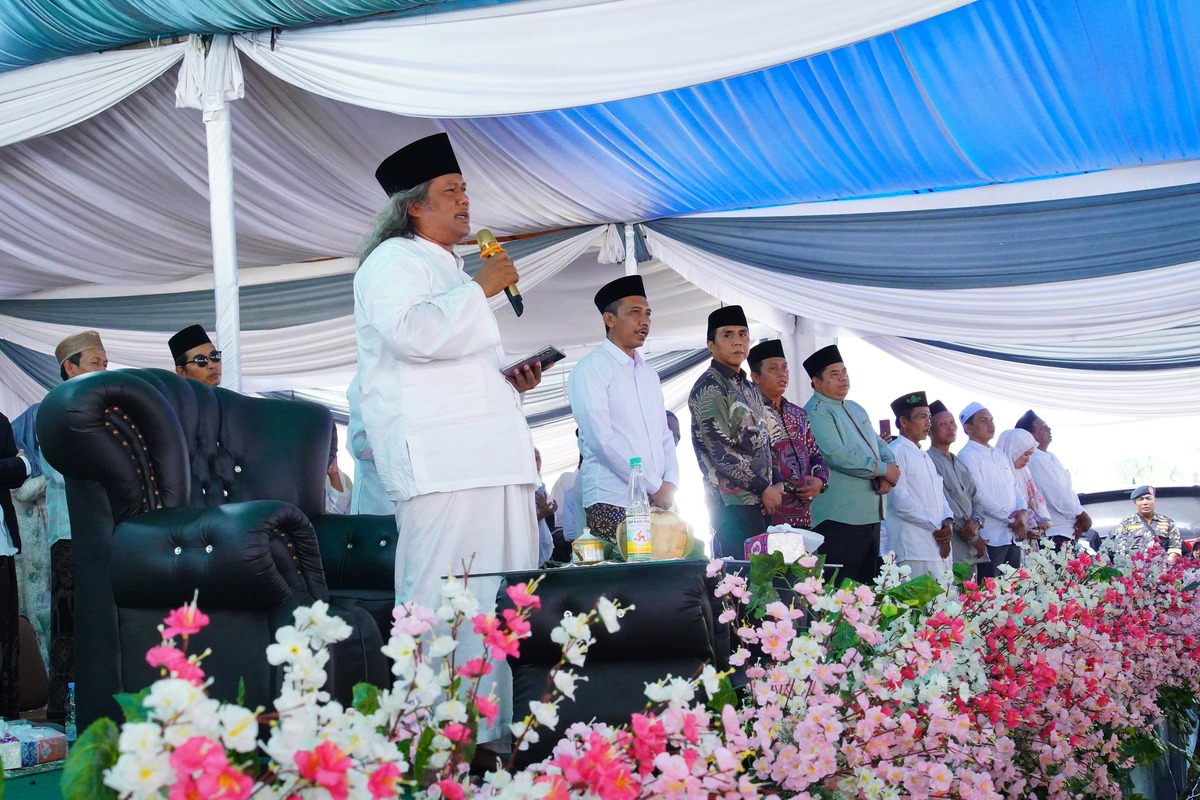 Tokoh Masyarakat Tungkal Jaya Gelar Tasyakuran, Dihadiri Wabup Muba-KH Ahmad Muwafiq