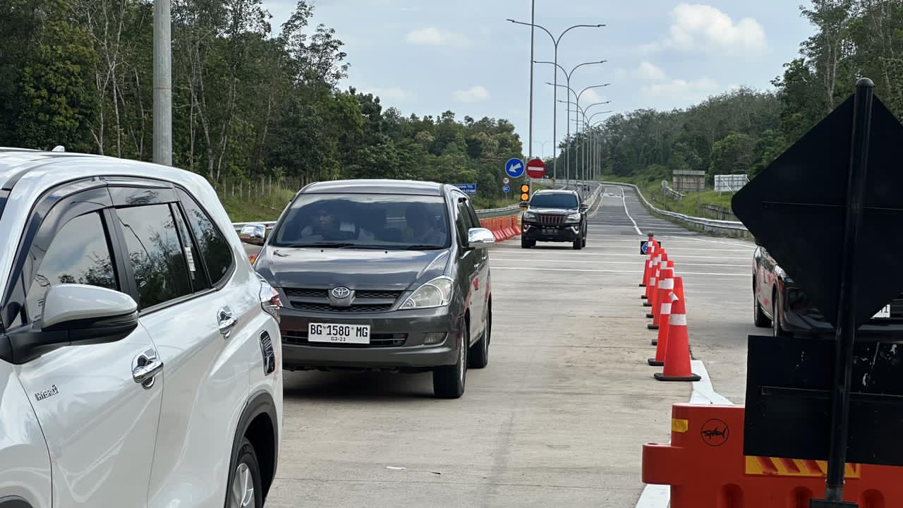 Mudik Lebaran 2026 di Jalan Tol Trans Sumatera Periode 20 Maret 2026,104.409 kendaraan
