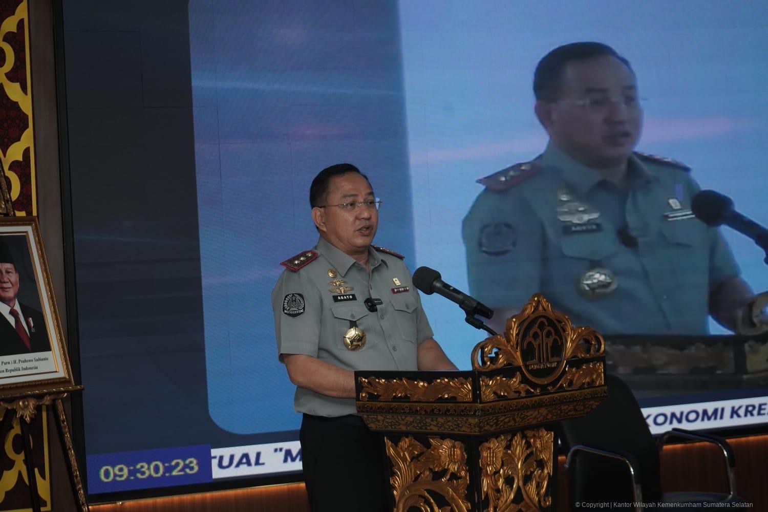 Kakanwil Kemenkum Sumsel Ingatkan Semua Pihak Daftarkan Kekayaan Intelektual