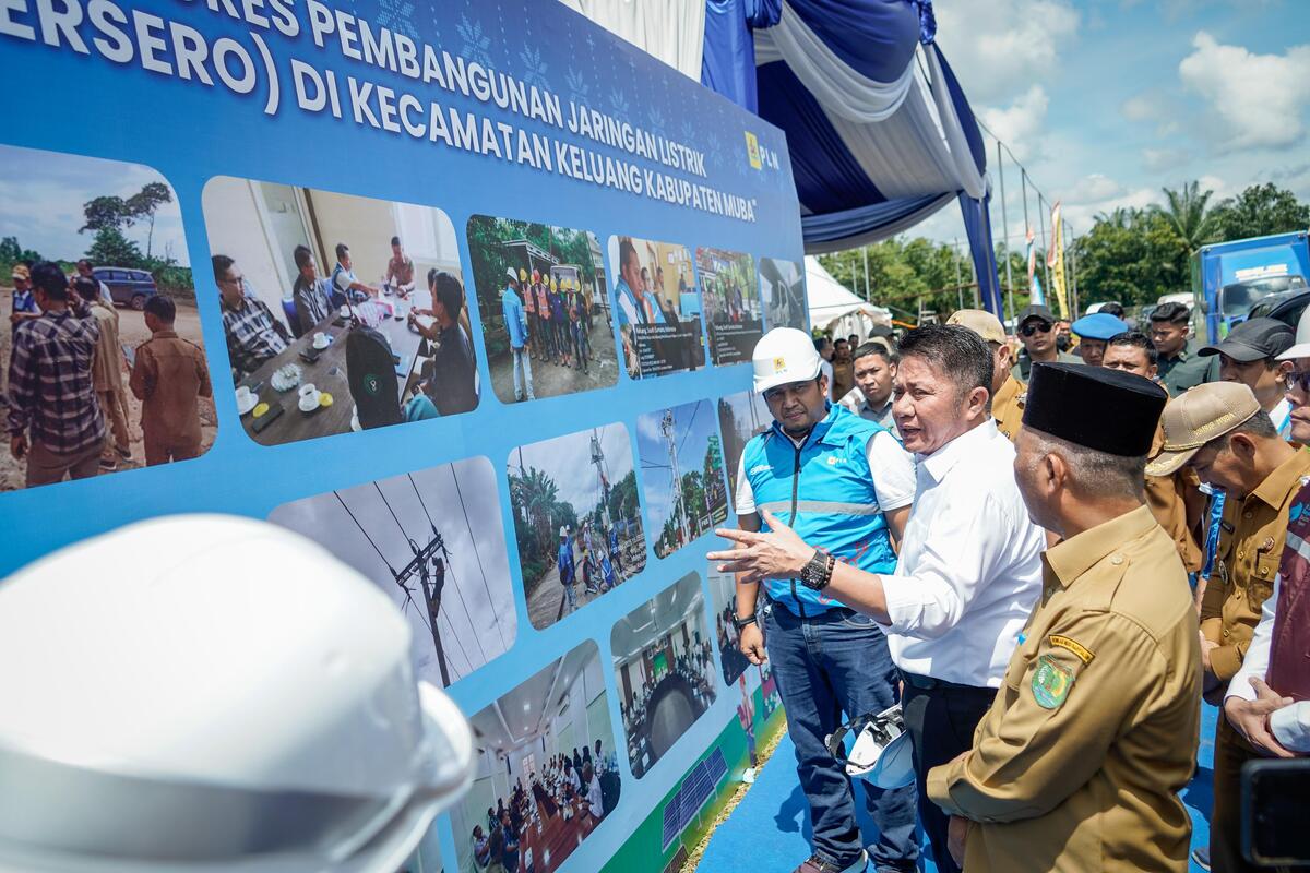 Resmikan Peralihan Sambungan Listrik Pelanggan PT MEP ke PLN, Gubernur Sumsel Puji Kepala Daerah Muba