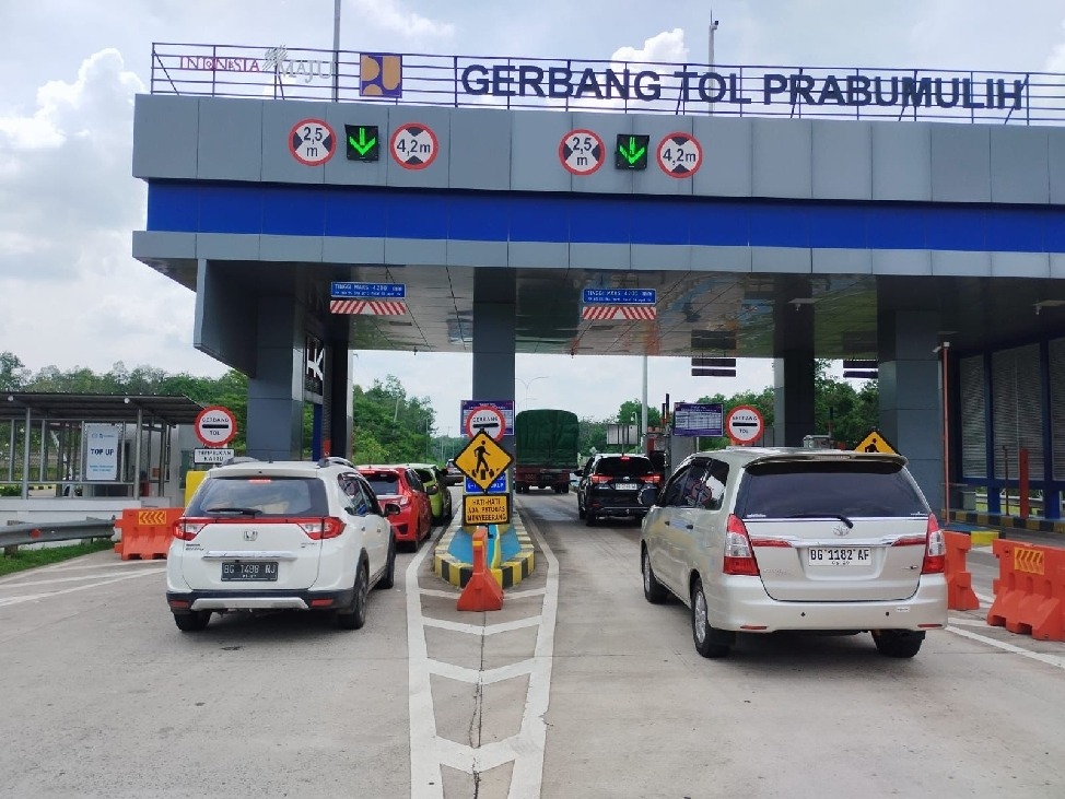 Libur Lebaran Idul Adha 87.436 kendaraan Lintasi Tol Trans Sumatera