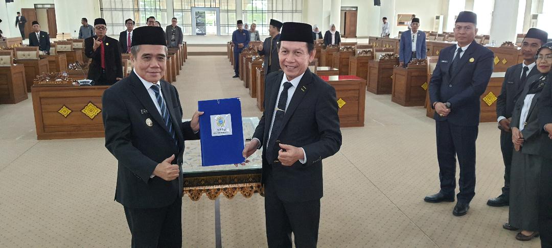DPRD Ogan Ilir Setujui LKPJ Bupati Tahun 2023, Meski Ada Catatan