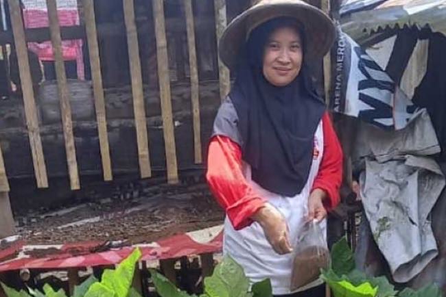 Maksimalkan Pekarangan Sempit, Ini yang Dilakukan Nominasi Wanita Tani Kreatif di Baturaja  