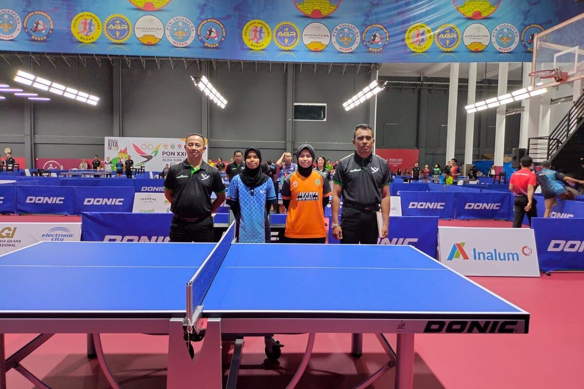 Hari ini Tenis Meja PON Aceh-Sumut 2024 Berakhir