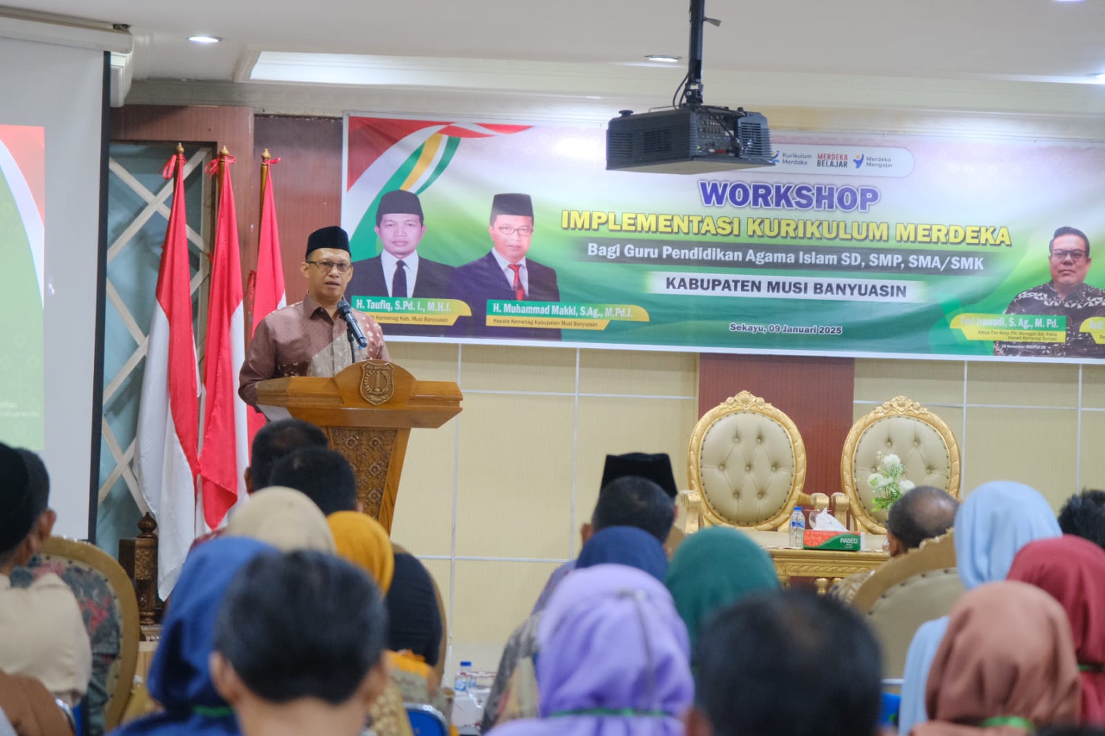 131 Guru di Muba Ikuti Workshop Implementasi Kurikulum Merdeka