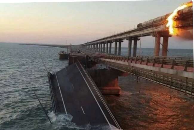 Jembatan Krimea Meledak, Rusia Gelar investigasi, Benarkah Ukraina atau Ada Pihak Lain?