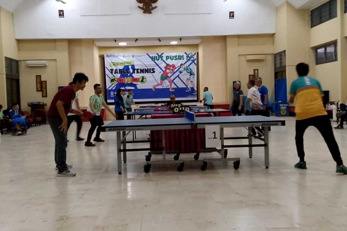 Cabor Tenis Meja Porkot Palembang: Kuota Beregu, 1 Pemain Usia Bebas