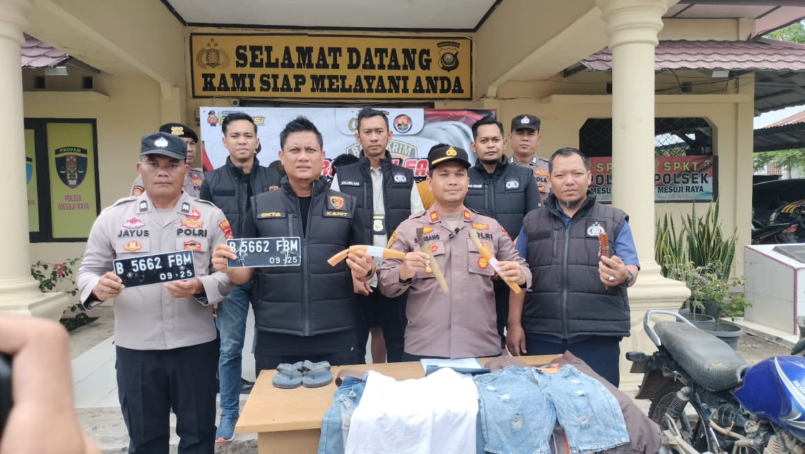 Tiga Pelaku Begal Dibawah Umur Berhasil Diamankan Polisi Polres OKI