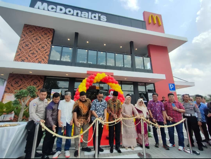 McDonald's Hadir di Kota Prabumulih, Serap 75 Persen Tenaga Kerja Lokal