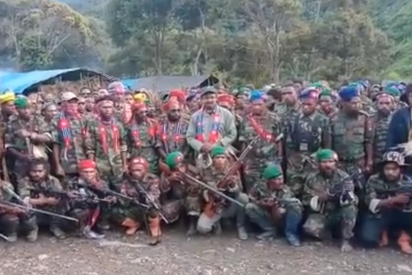 MAKIN PANAS! KKB Dapat Dukungan dari Pemuda Papua Nugini