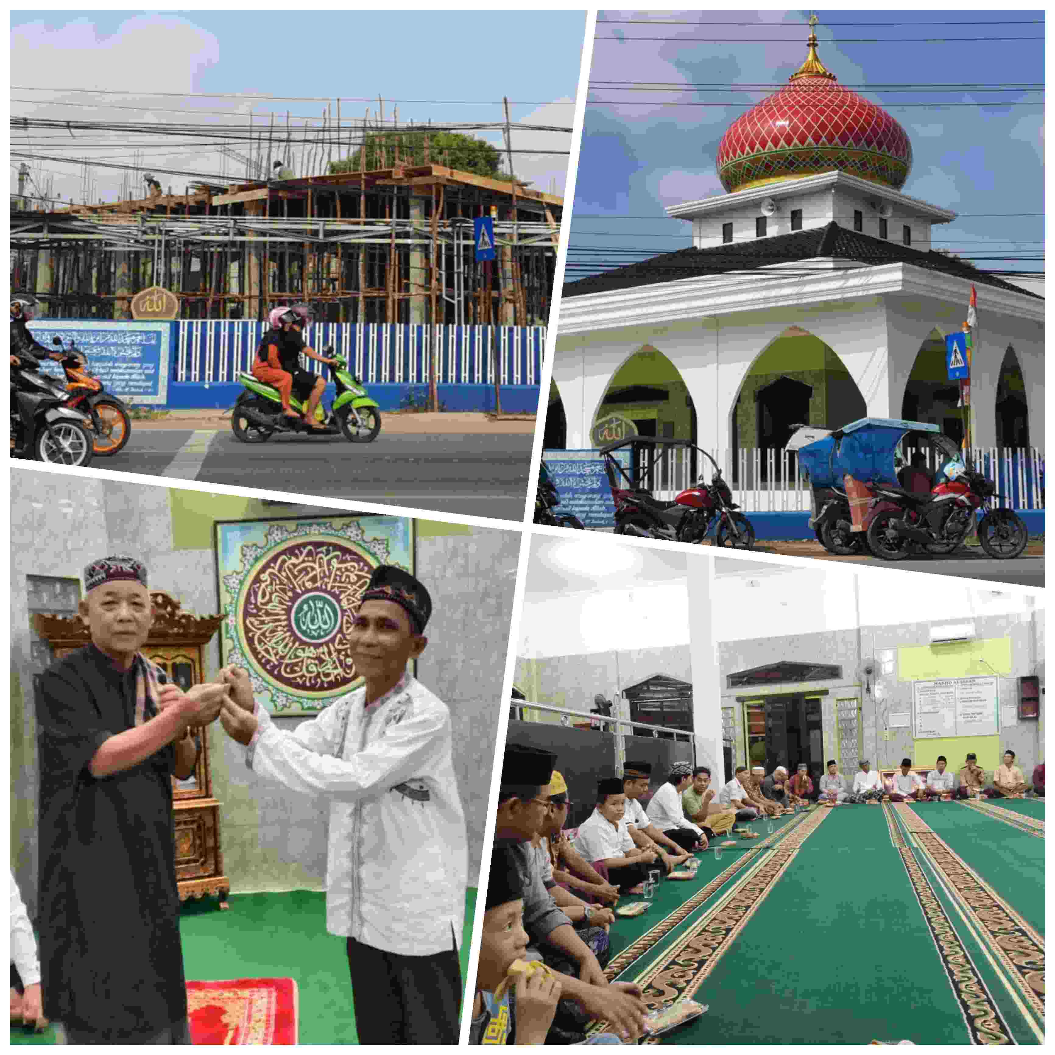 Setelah 8 Bulan di Renovasi, Masjid Al-Ihsan SMPN 1 Indralaya Ogan Ilir  Terlihat Megah