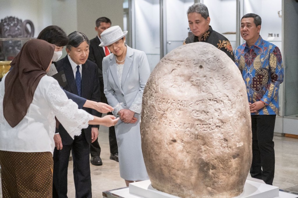 Kaisar Jepang dan Permaisuri Masako Kunjungi Museum Nasional