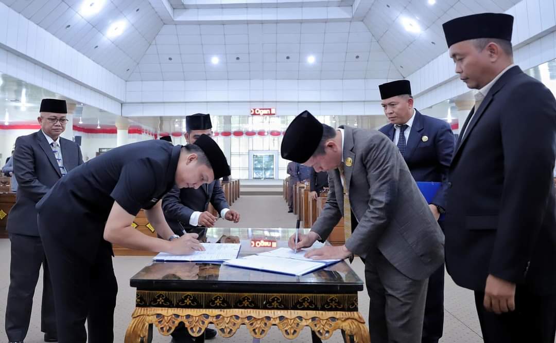 Dewan Setujui  LPJP APBD Ogan Ilir Tahun 2023