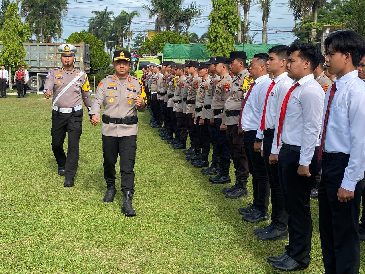 Polres Ogan Ilir Gelar Apel Pasukan Operasi Zebra Musi 2025, 7 Persen Kenaikan Angka Kecelakaan 