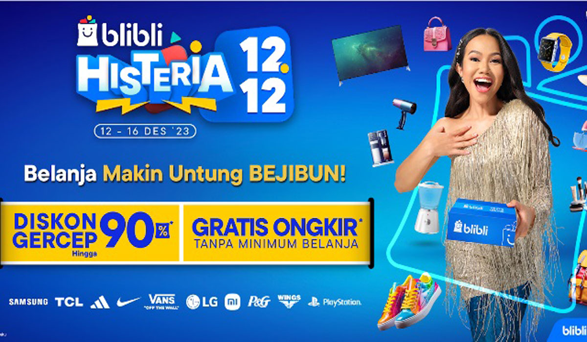 Unilever Groceries Shopping di Momen 12.12 Blibli, Diskon Gercep Hingga 90 Persen!