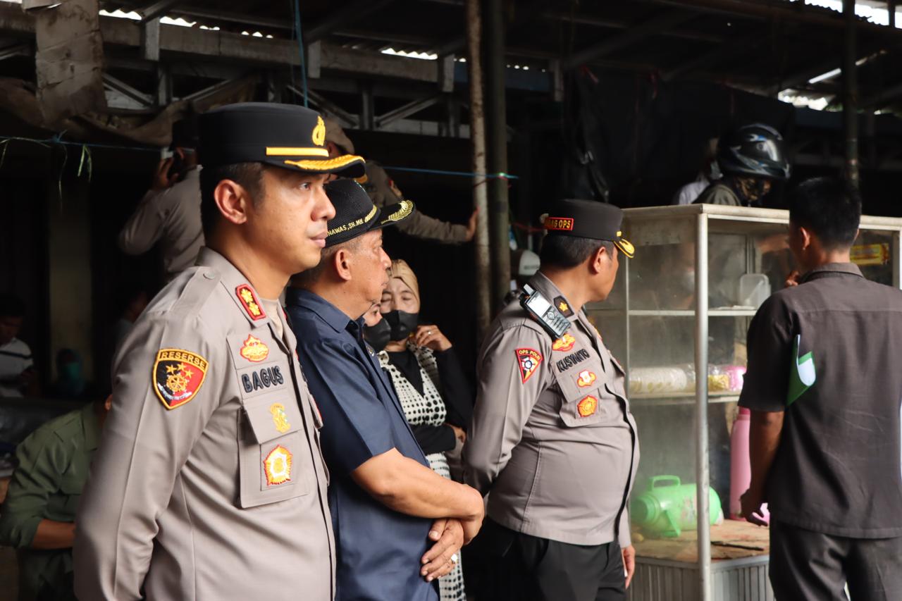 Polres Ogan Ilir Amankan Eksekusi Lahan oleh PN di Pasar Indralaya