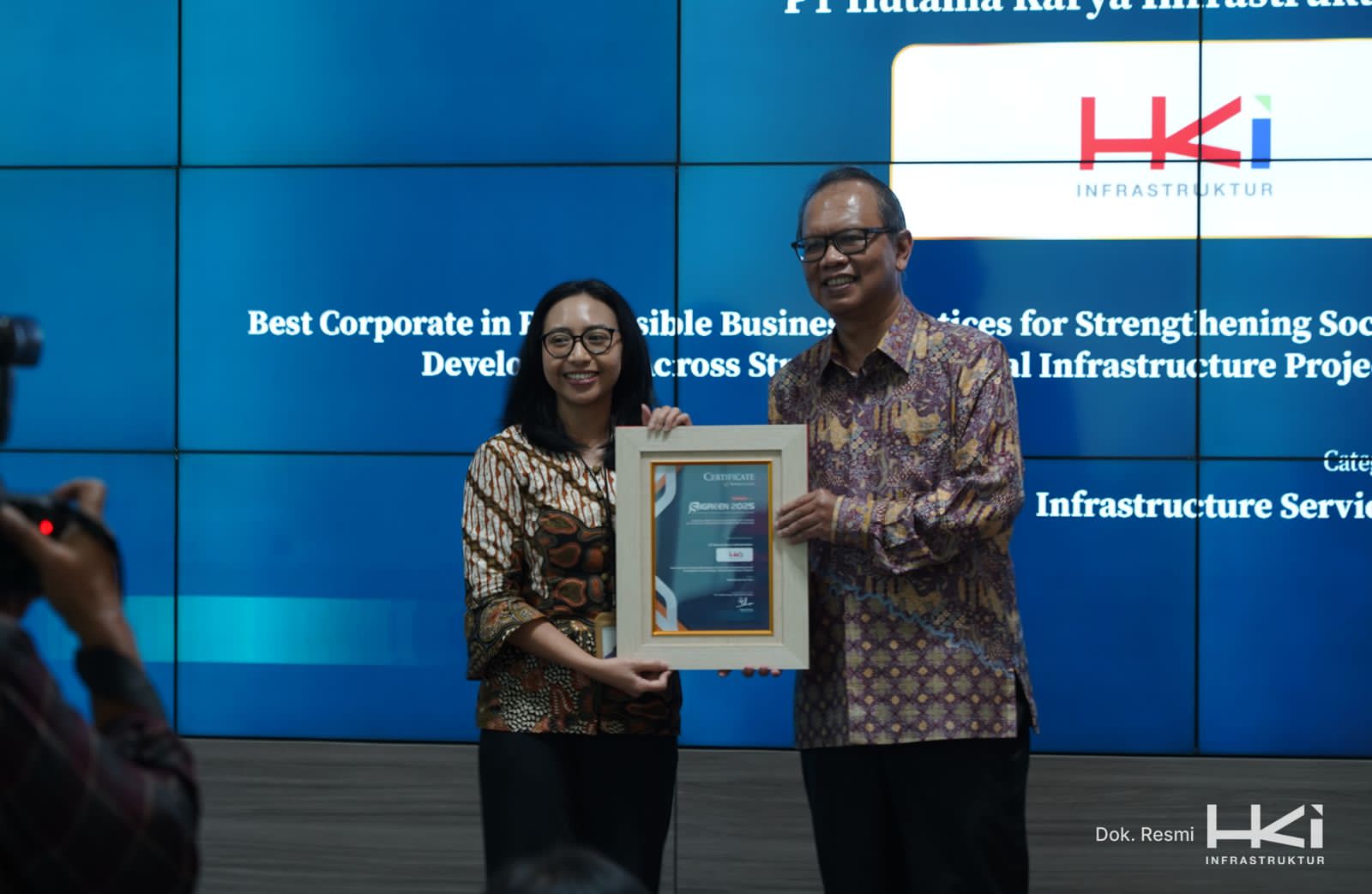 HKI Sabet Lima Penghargaan atas Kinerja Keberlanjutan dan QHSSE